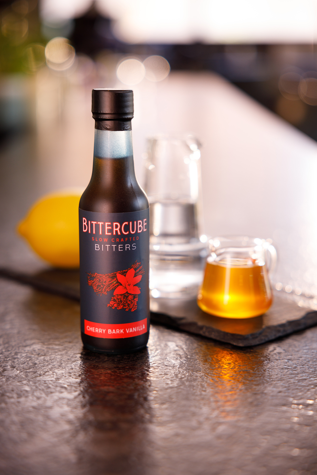 A cocktail made with Bittercube Bitters