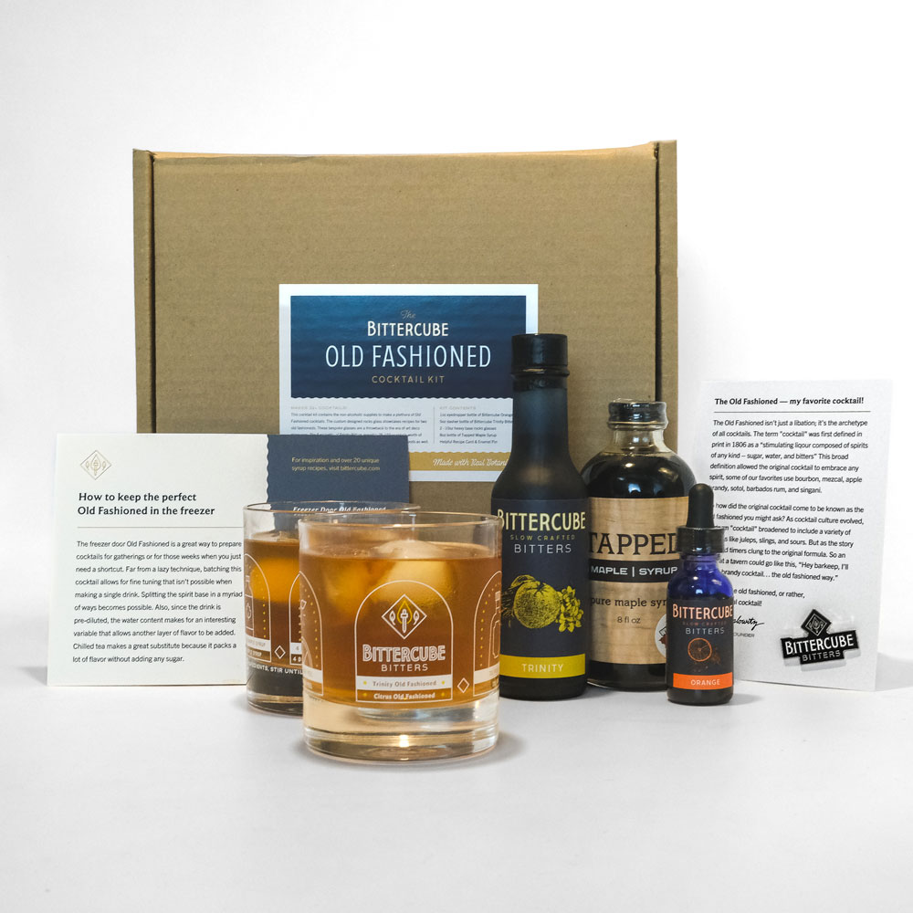 Cocktail kits + Curated Products